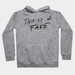 This is a fake (black) Hoodie